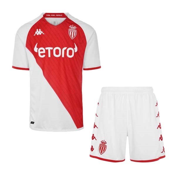 Maglia AS Monaco Home Bambino 22/23